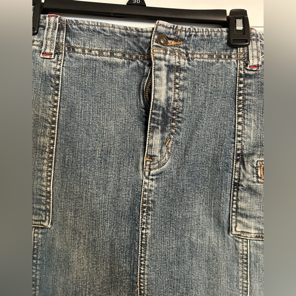 Women’s Eddie Bauer maxi denim skirt size 18 - Picture 4 of 9